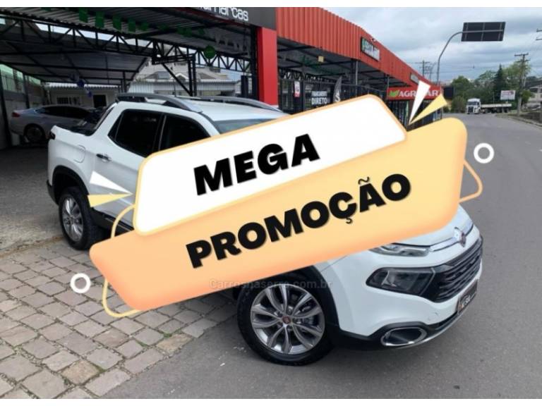 FIAT - TORO - 2018/2019 - Branca - R$ 127.900,00